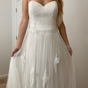 Lillian West A-Line Tulle gown